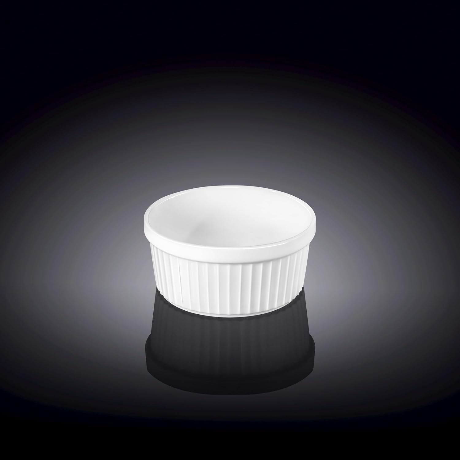 Wilmax Ramekin 270 ml Weiß aus Porzellan