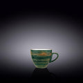 Wilmax Espressotasse 110 ml Grün aus Porzellan