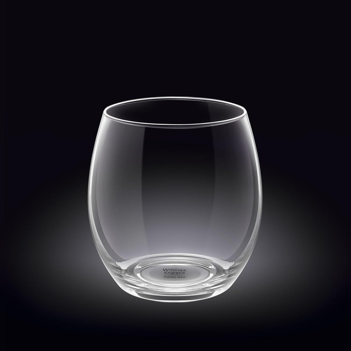 Wilmax Thermoglas 530 ml 6er-Set Transparent aus Borosilikatglas