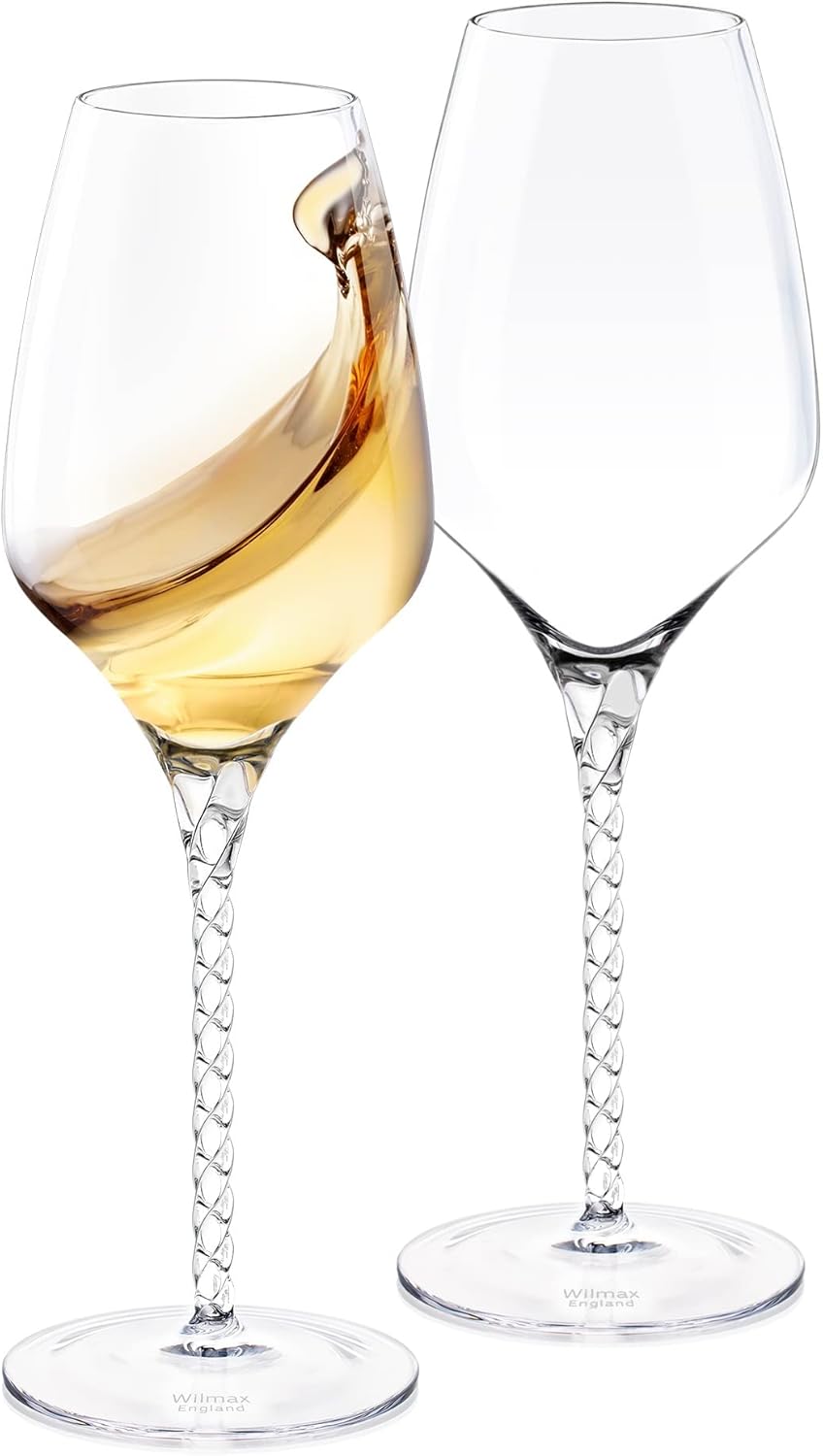 Wilmax Weinglas Set 600 ml, 2-teilig aus Glas-Kristallin – WL-888101/2C