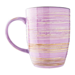 Wilmax WL-669737/A Porzellan Becher, Lavendel, 460mL Kapazität