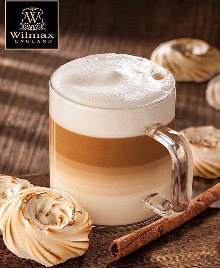 Wilmax Glastasse 100 ml Borosilikatglas 6er Set WL-888602/A6