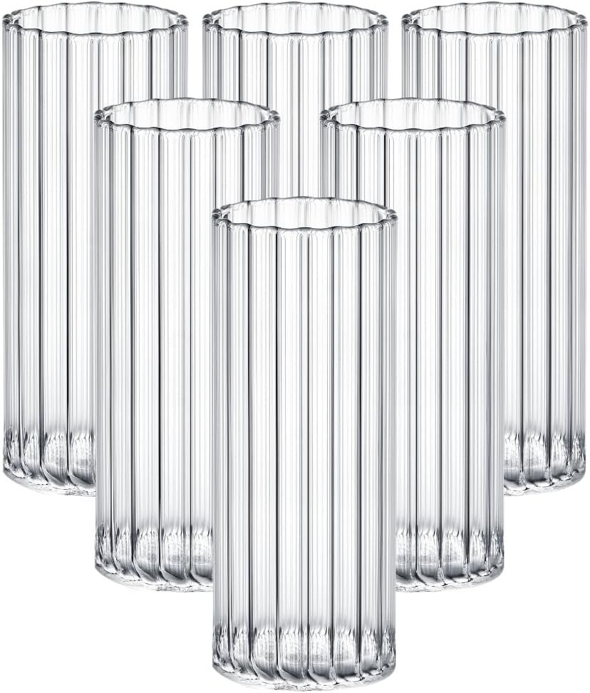 Wilmax Glas 350 ml Borosilikatglas 6er Set WL-888626/A6