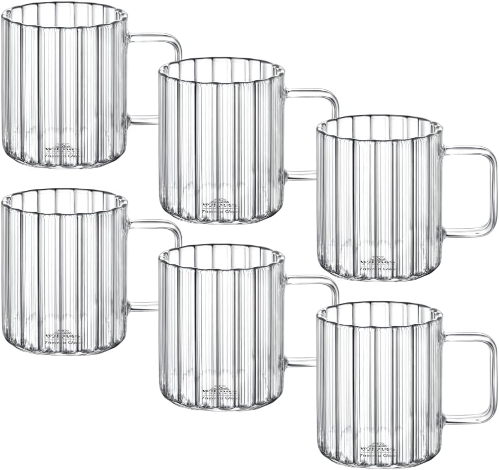 Wilmax Glasbecher 400 ml 6er Set WL-888617/A6
