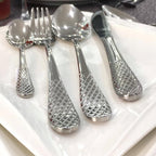Wilmax Dessertgabel 16 cm 2er-Set Silber aus Edelstahl