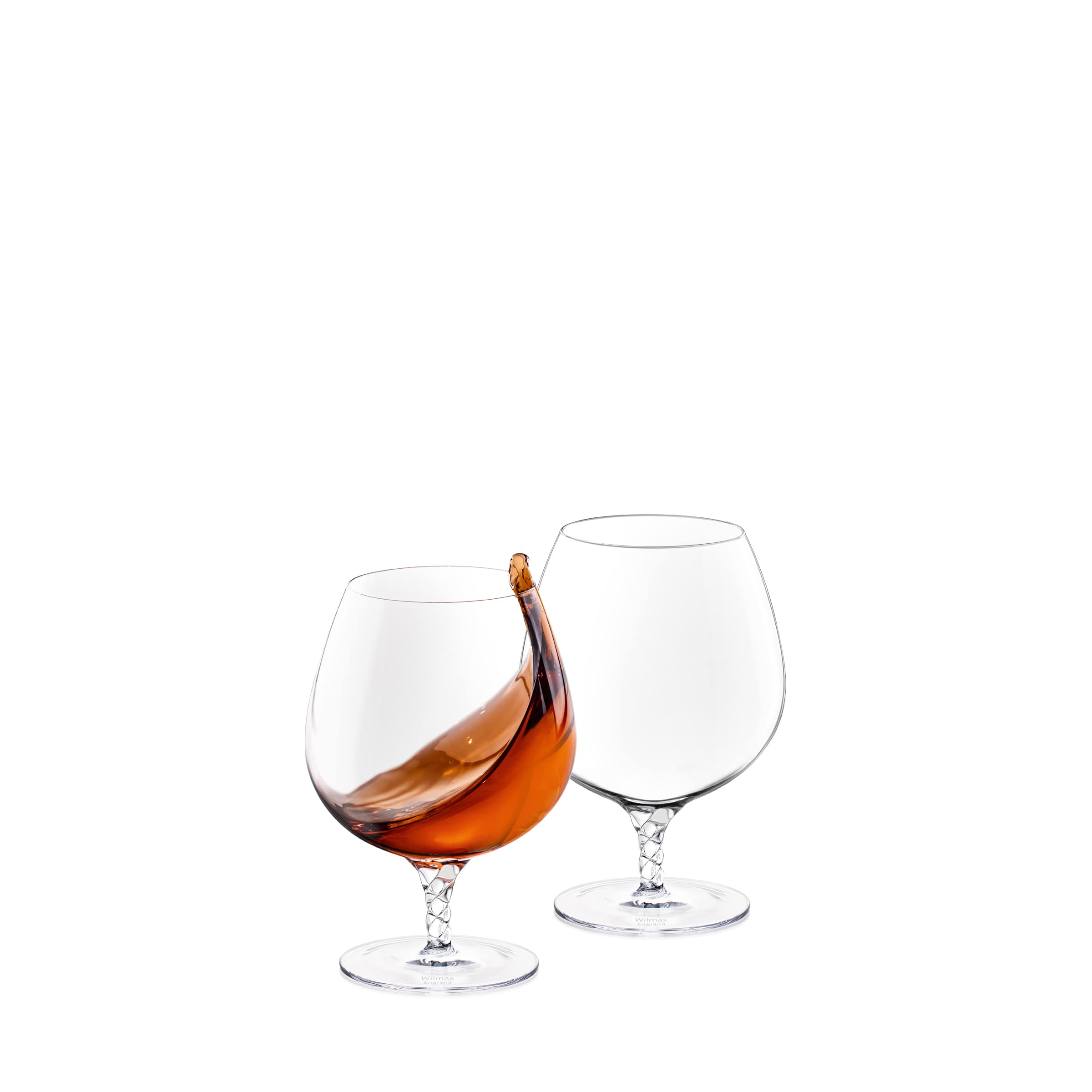 Wilmax WL-888108/2C Cognacglas, 550mL Kapazität, 2 Stück