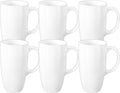 Wilmax Becher 630 ml Porzellan Weiß 6er Set WL-993093/A6