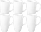 Wilmax Becher 630 ml Porzellan Weiß 6er Set WL-993093/A6