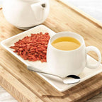 Wilmax Tasse 400 ml Weiß aus Porzellan