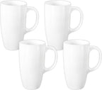 Wilmax Becher 630 ml Porzellan Weiß 4er Set WL-993093/A4