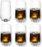 Wilmax Karaffe (1000ml) mit 6 Gläsern(540ml) Kristallglas Set WL-888370/1C-888022/A6