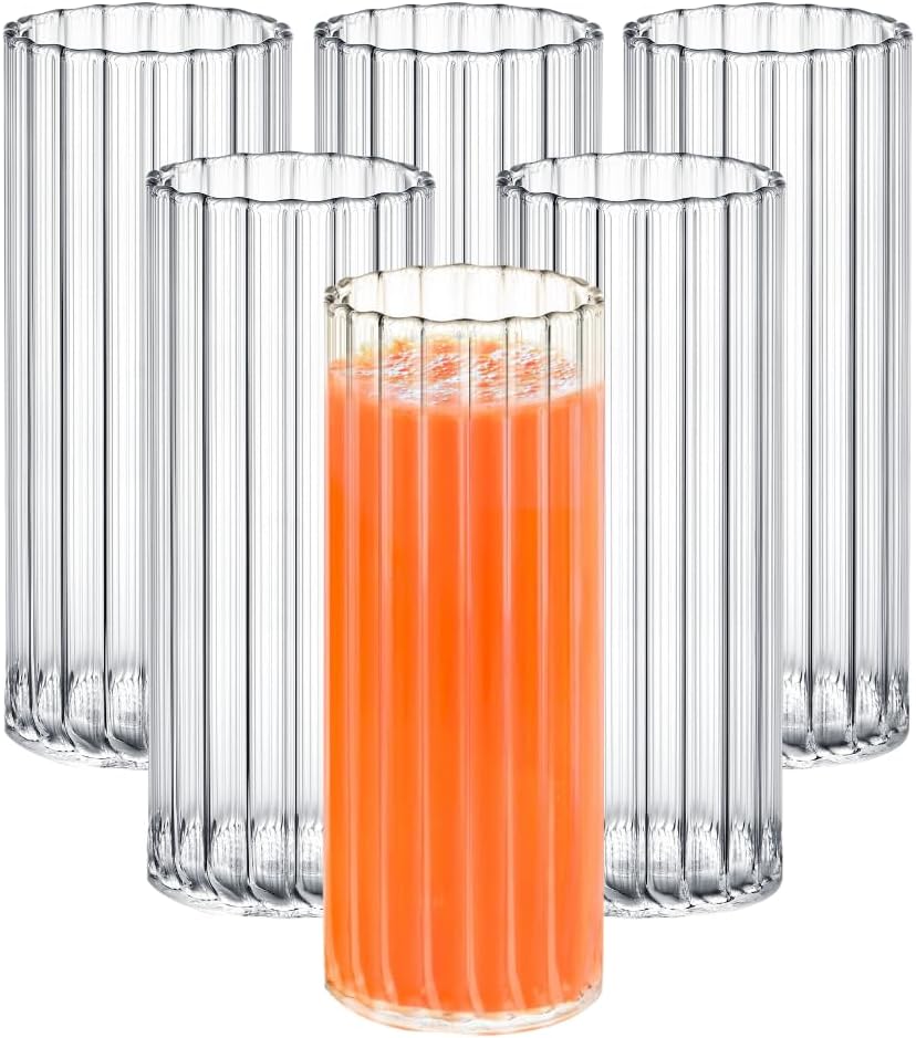 Wilmax Glas 350 ml Borosilikatglas 6er Set WL-888626/A6