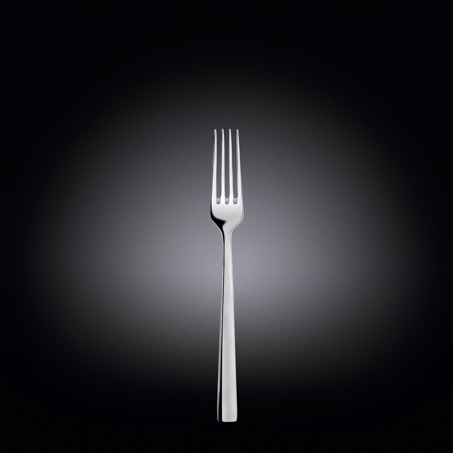 Wilmax Dessertgabel 18,5 cm Silber aus Edelstahl