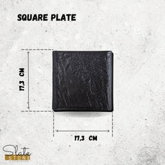 Wilmax Square Plate Set aus Porzellan 6-teilig WL-661105/A6