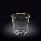 Wilmax Gold Rim Glas 300 ml Borosilikatglas Transparent WL-888632/A