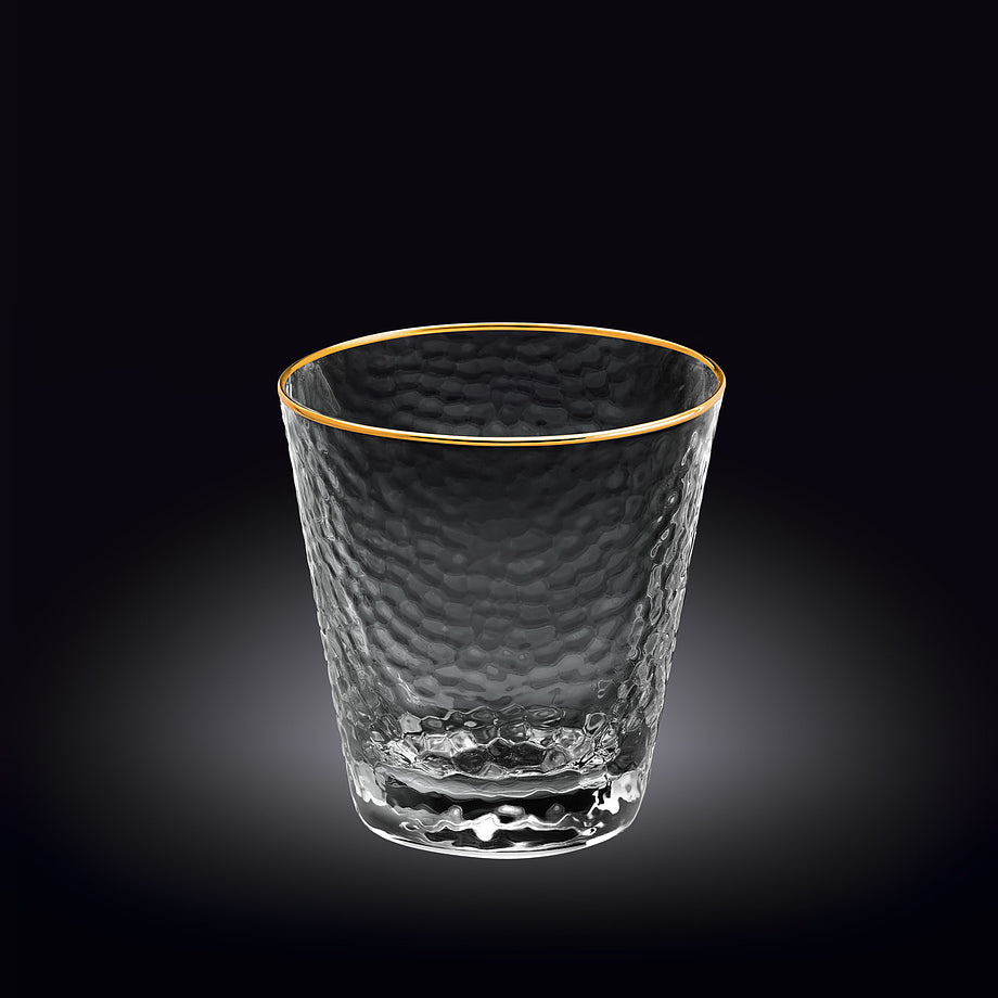 Wilmax Gold Rim Glas 300 ml Borosilikatglas Transparent WL-888632/A