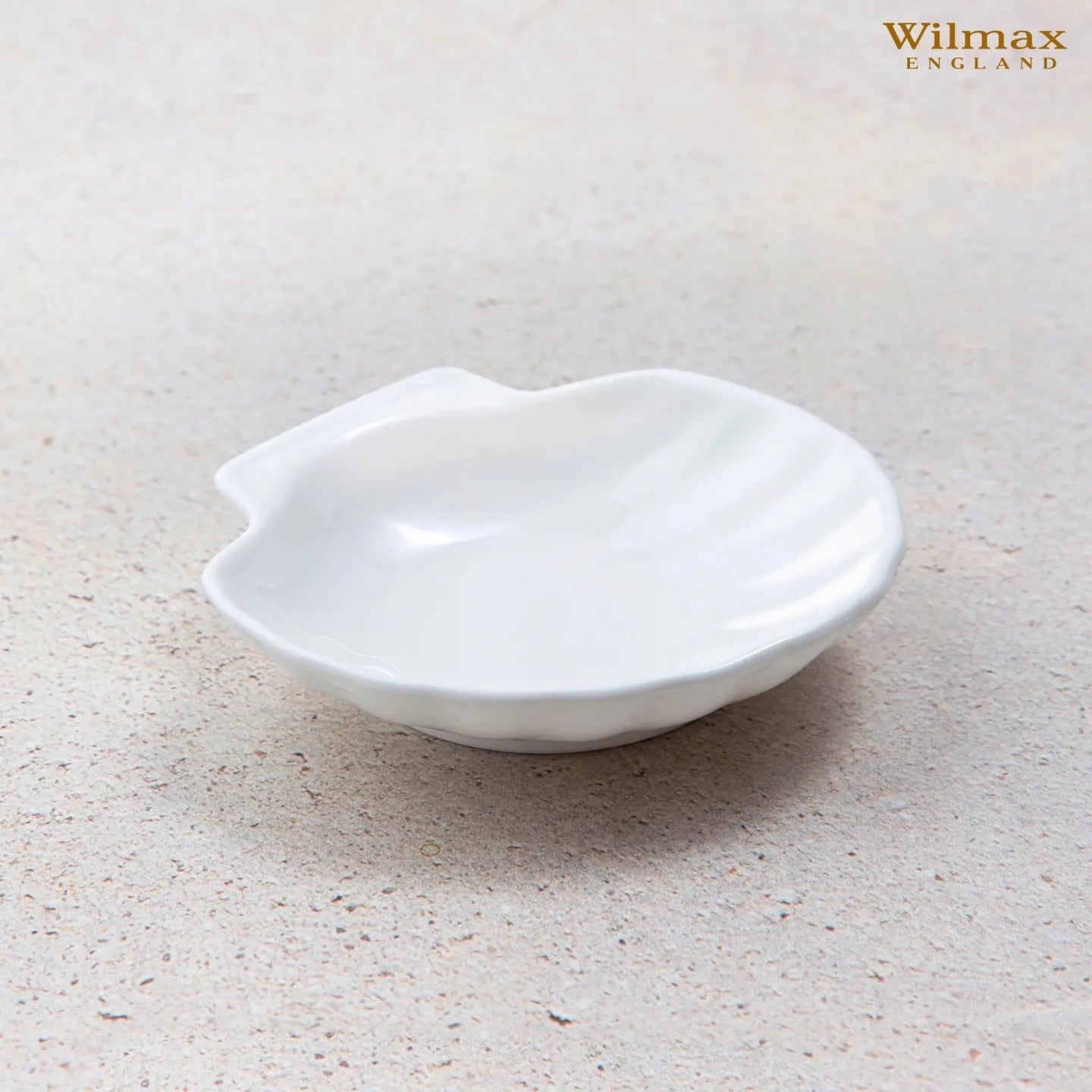 Wilmax Fischplate13 cm Weiß aus Porzellan