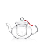 Wilmax Teekanne 770 ml mit Glasfilter Transparent aus Thermoglas