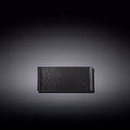 Wilmax Rechteckschale SlateStone Schwarz 15 x 8 cm Porzellan WL-661101/A