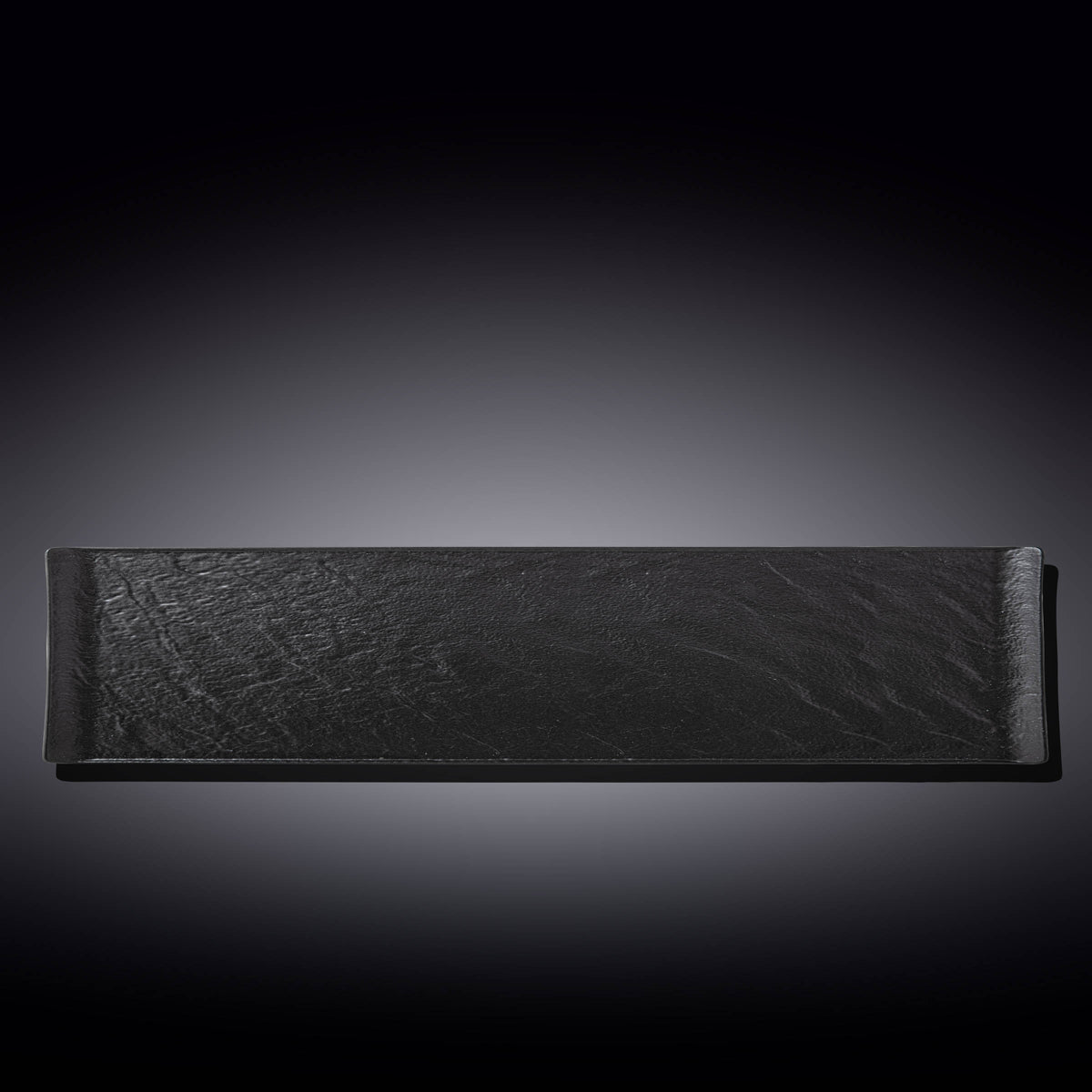 Rechteckige Schale Wilmax SlateStone Porzellan 46.5 x 9.5 cm WL-661103/A