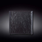 Wilmax Quadratischer Teller 21.5 x 21.5 cm 3er Set SlateStone Schwarz WL-661106/A3