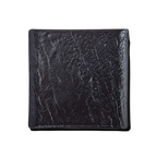 Wilmax Quadratische Platte 27 x 27 cm 2er Set SlateStone Schwarz WL-661107/A2