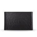 Wilmax Servierplatte 38 × 24,5 cm Schwarz aus Porzellan