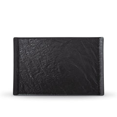 Wilmax Servierplatte SlateStone Porzellan Schwarz 38 x 24,5 cm WL-661111/A