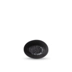 Wilmax Ovale Schale 8 x 6 x 3 cm 6er Set SlateStone Schwarz WL-661117/A6