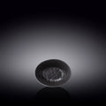 Wilmax Ovale Schale 8 x 6 x 3 cm 6er Set SlateStone Schwarz WL-661117/A6