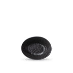 Wilmax Ovale Schale 13 x 10 x 6 cm 6er Set SlateStone Schwarz WL-661118/A6