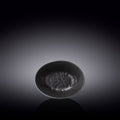 Wilmax Ovale Schale SlateStone Schwarz 13 x 10 x 6 cm Porzellan WL-661118/A