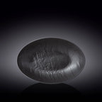Wilmax Ovale Servierschale SlateStone Schwarz 30 x 19.5 x 7 cm Porzellan WL-661121/A