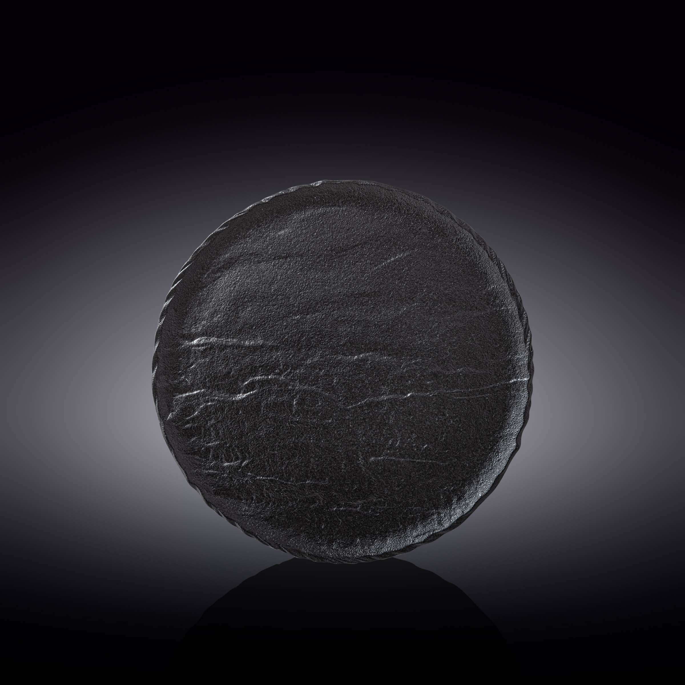 Wilmax Teller SlateStone Rund Schwarz 23 cm Porzellan WL-661125/A