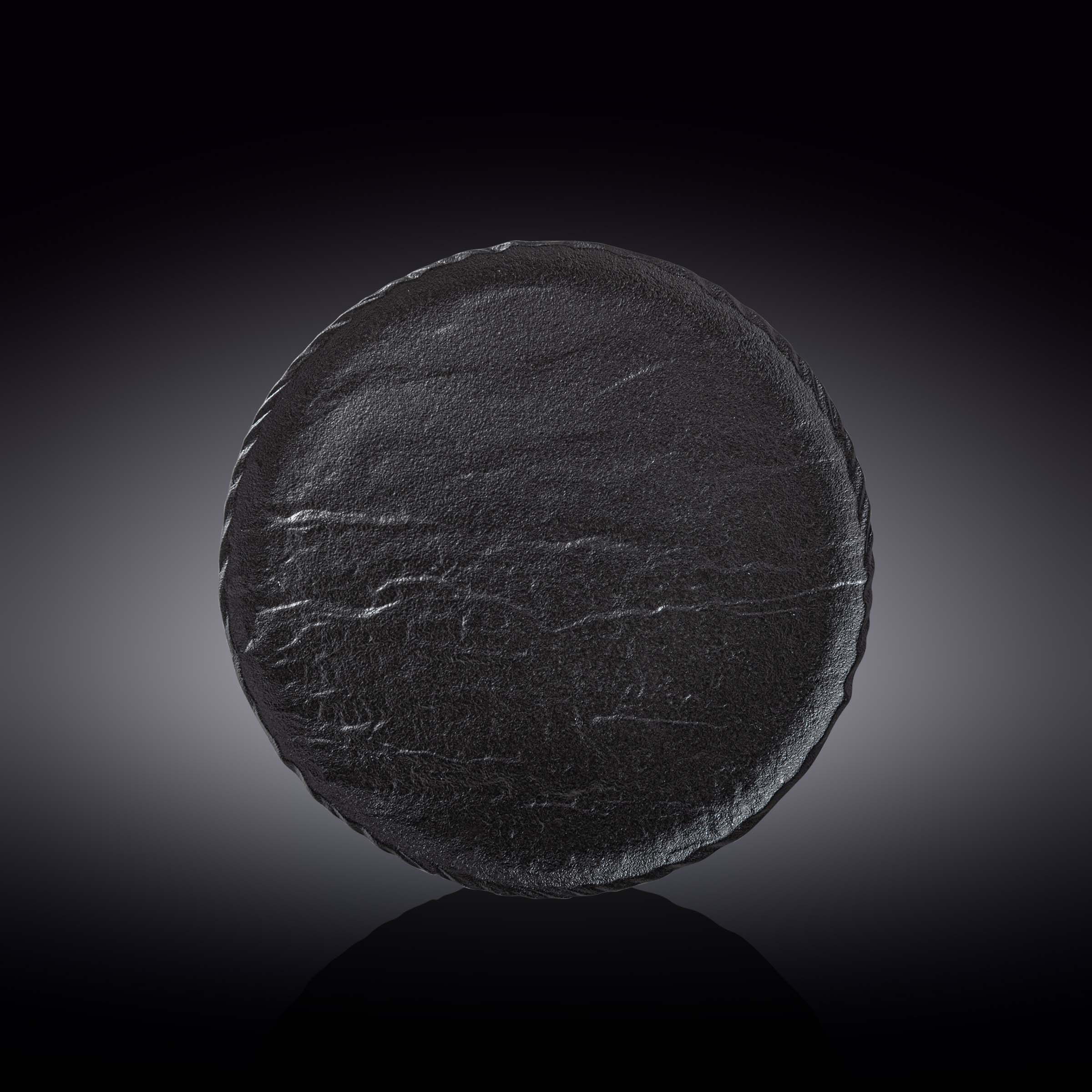 Wilmax Teller SlateStone Rund Schwarz 25 cm Porzellan WL-661126/A