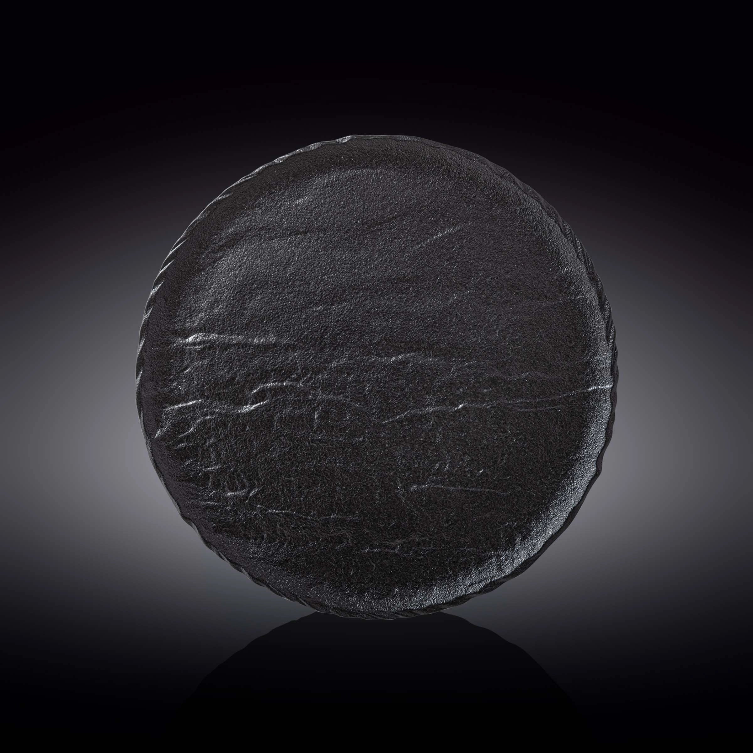 Wilmax Teller SlateStone Rund Schwarz 28 cm Porzellan WL-661127/A
