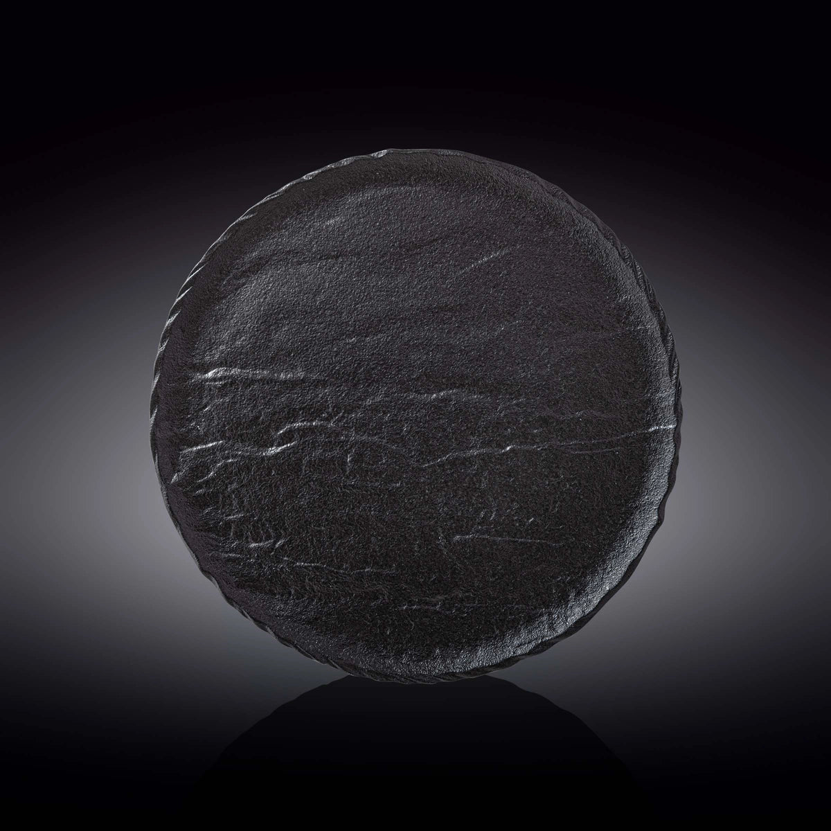 Wilmax Teller SlateStone Rund Schwarz 28 cm WL-661127/A