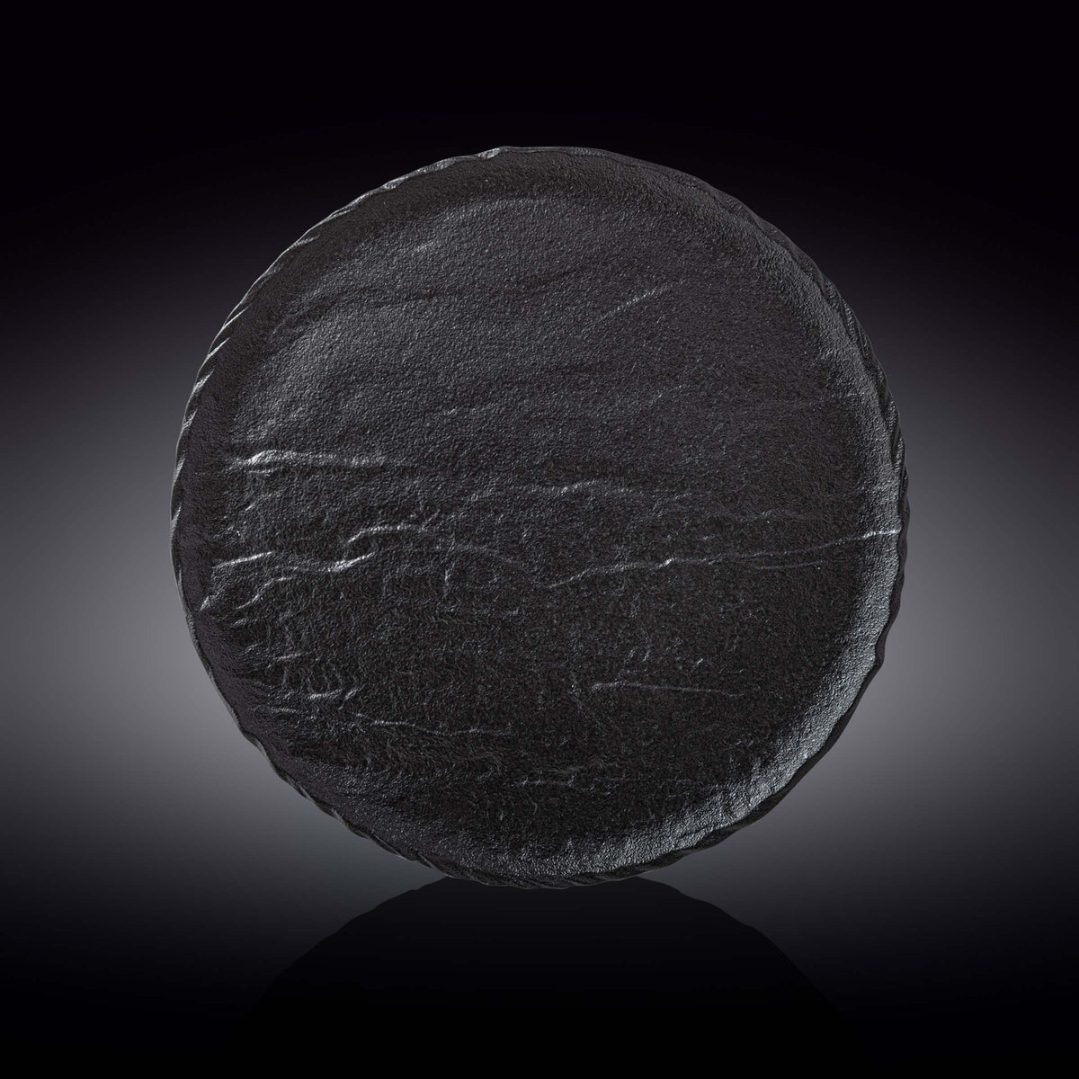 Wilmax Round Platter 30 cm Schwarz, WL-661128/A