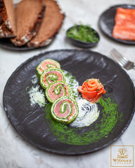 Wilmax Teller SlateStone Rund Schwarz 33 cm WL-661129/A