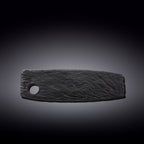 Wilmax Servierplatte SlateStone Schwarz 32.5 x 10 cm Porzellan WL-661132/A