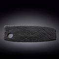 Wilmax Servierplatte SlateStone Schwarz 42 x 13 cm Porzellan WL-661133/A