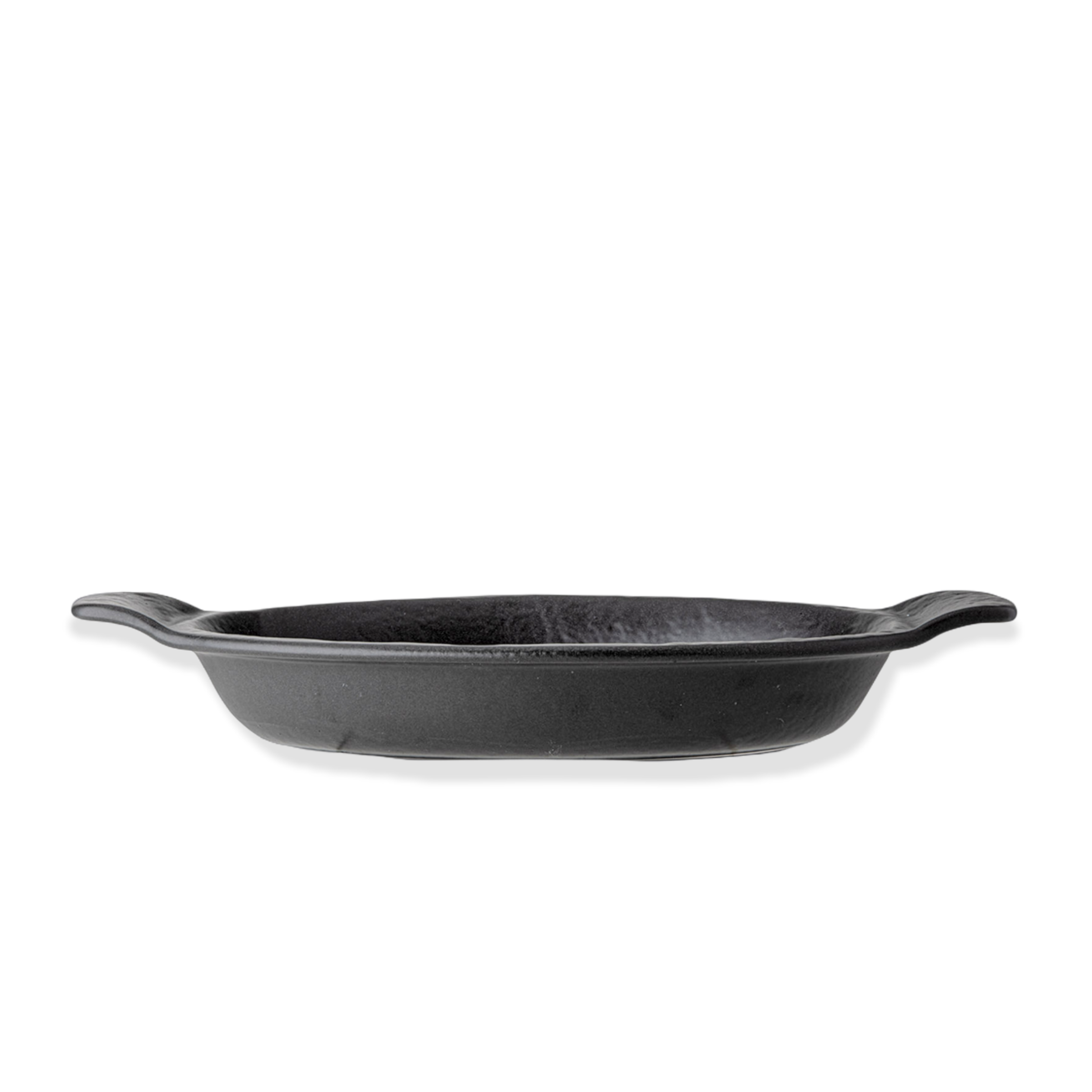 Wilmax Rundes Backgeschirr Porzellan 800 ml Schwarz WL-661143/A