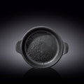 Wilmax Rundes Backgeschirr SlateStone Schwarz 800 ml Porzellan WL-661143/A