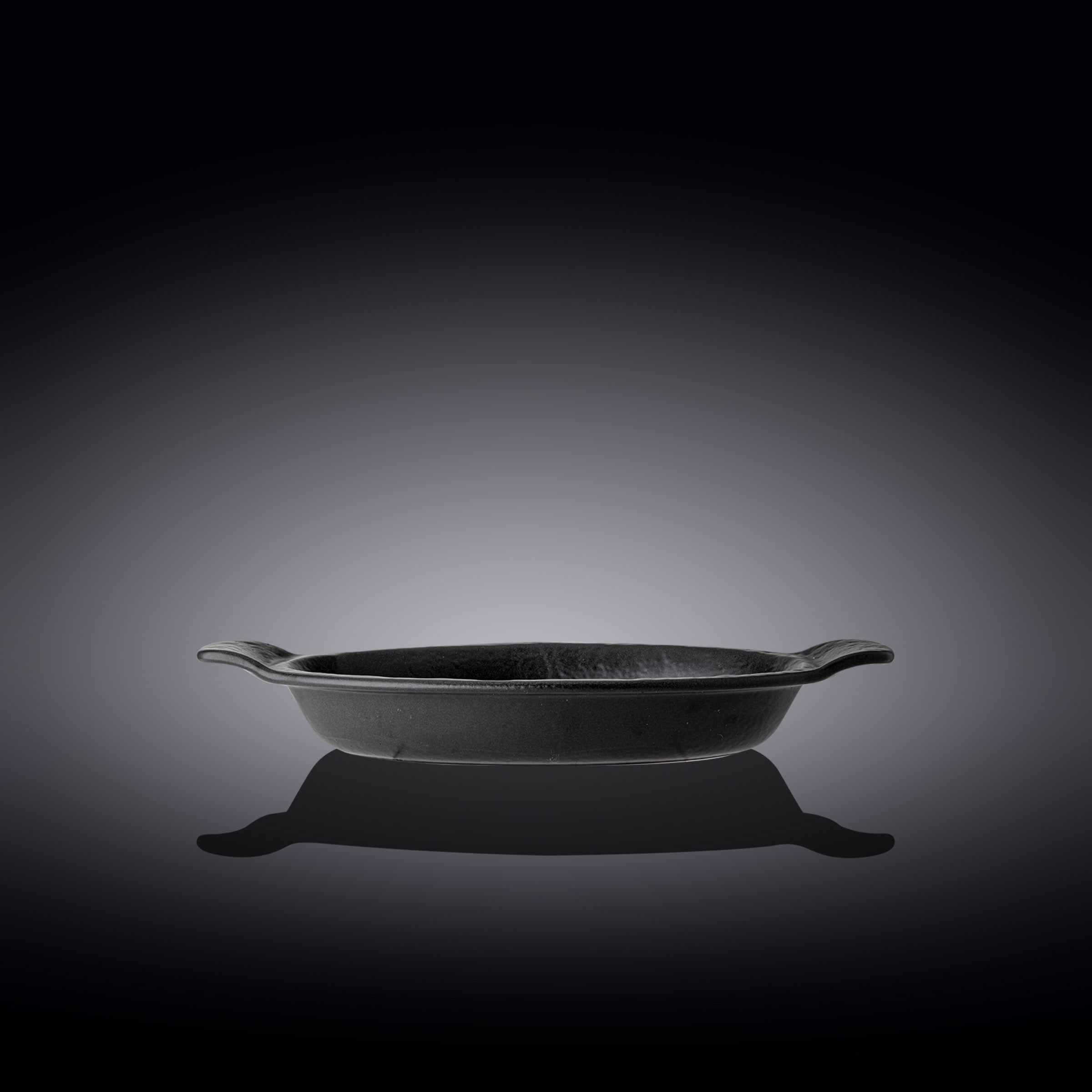 Wilmax Rundes Backgeschirr SlateStone Schwarz 800 ml Porzellan WL-661143/A