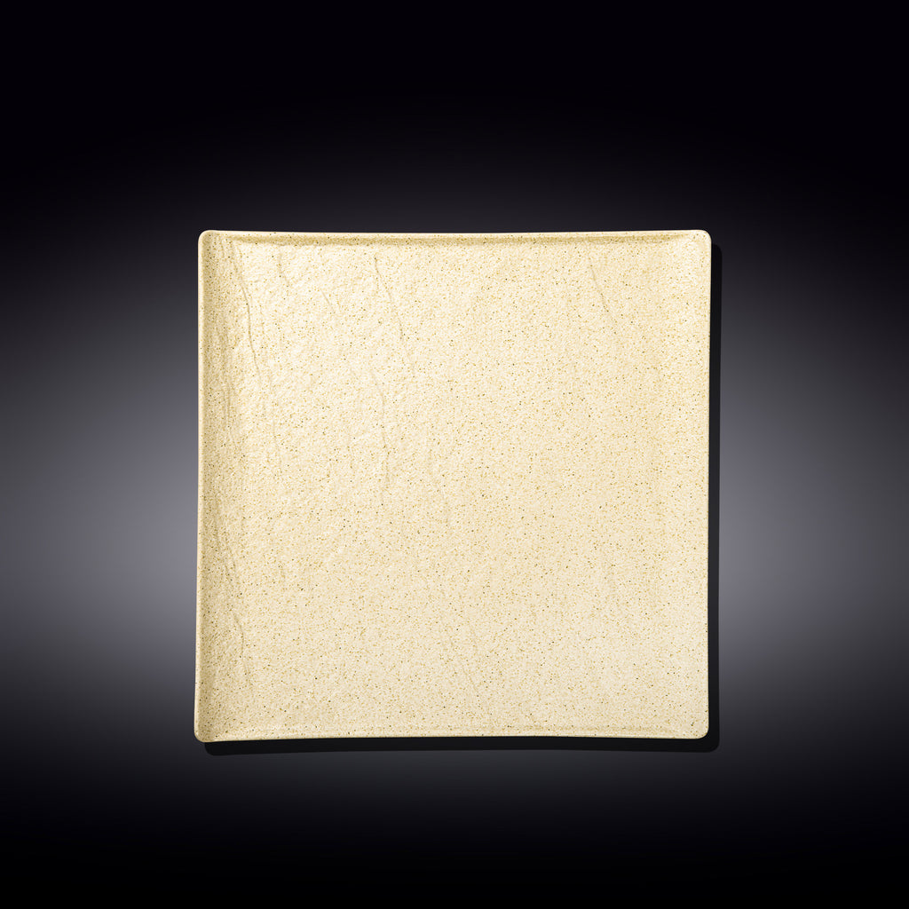 Wilmax Teller 21,5x21,5 cm Sand Porzellan WL-661306/A