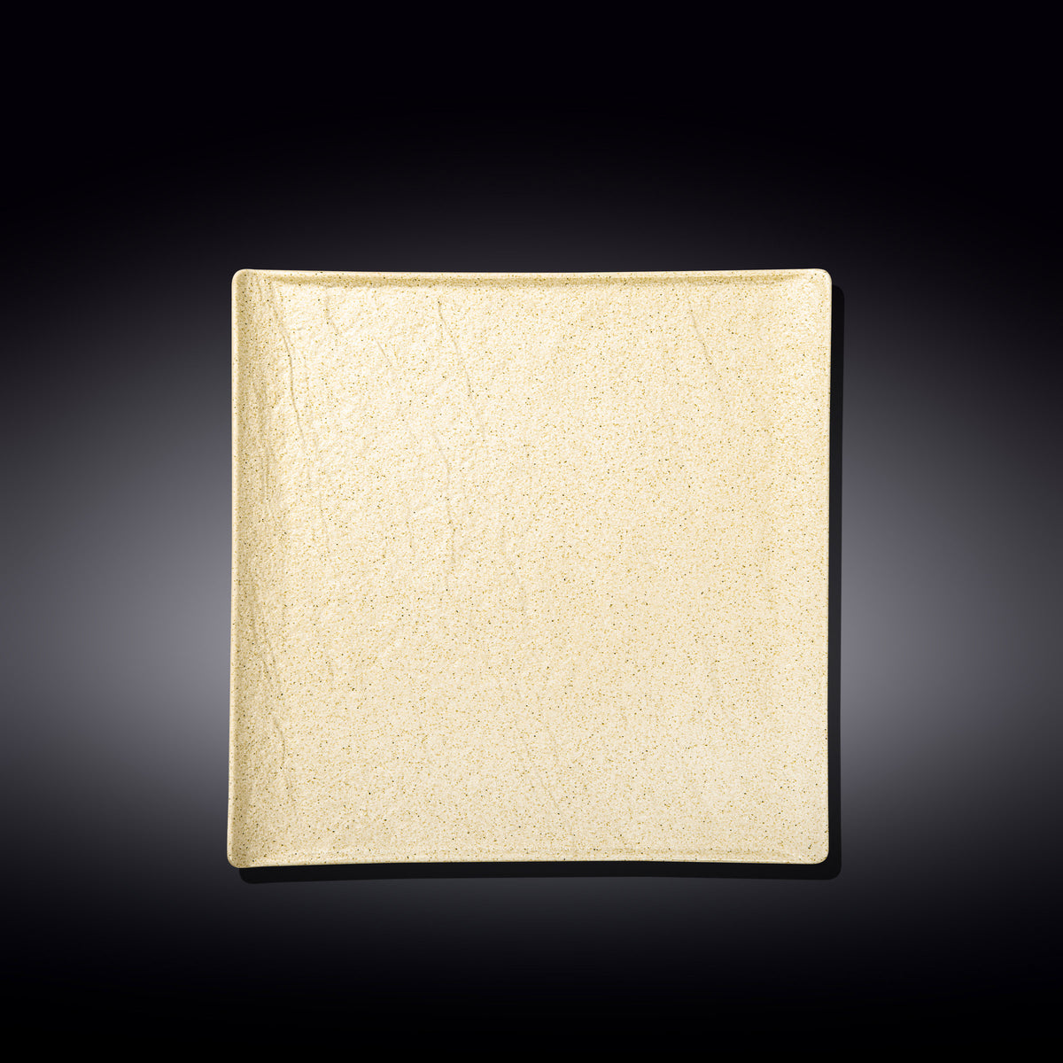 Wilmax SANDSTONE Quadrat Teller 21,5 cm Beige WL-661306/A
