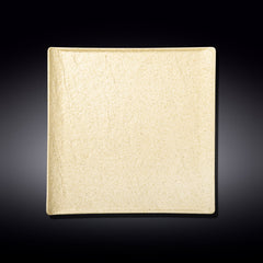 Wilmax Quadratischer Teller Wilmax SANDSTONE Porzellan 27 x 27 cm WL-661307/A