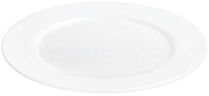 Wilmax Porcelain Dinner Plate, 25.5 cm, White – WL-991180/A
