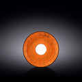 Wilmax Untertasse 15 cm Orange aus Porzellan