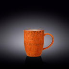 Wilmax Becher 460 ml Orange aus Porzellan